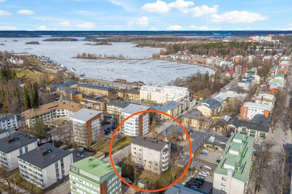 Ydinkeskusta Kaksio Saimaa Naekymillae, Ac, Wifi, Parveke Apartman Lappeenranta Kültér fotó